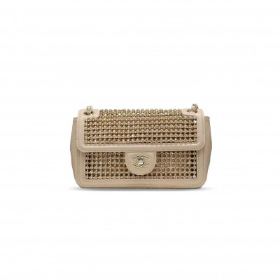 CHANEL MASTER 25P EVENING BAG MINI CLASSIC FLAP 331255 (25*15*6cm)