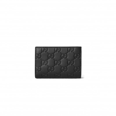GUCCI GG EMBLEM SMALL WALLET 847208 (11*8.5*3cm) GUCCI GG EMBLEM SMALL WALLET 847208 (11*8.5*3cm)