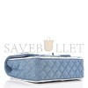 CHANEL MASTER DENIM BRAIDED MEDIUM FLAP BAG LIGHT BLUE 362059 (25*15*7cm)