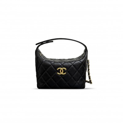CHANEL CLASSIC HOBO WITH CHAIN 396752 (21*19*6cm)
