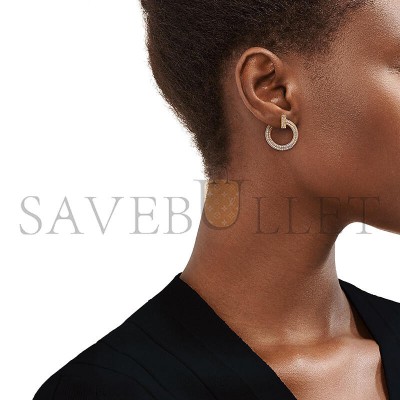 TIFFANY T1 OPEN HOOP EARRINGS IN GOLD WITH DIAMONDS 68408083 TIFFANY T1 OPEN HOOP EARRINGS IN GOLD WITH DIAMONDS 68408083