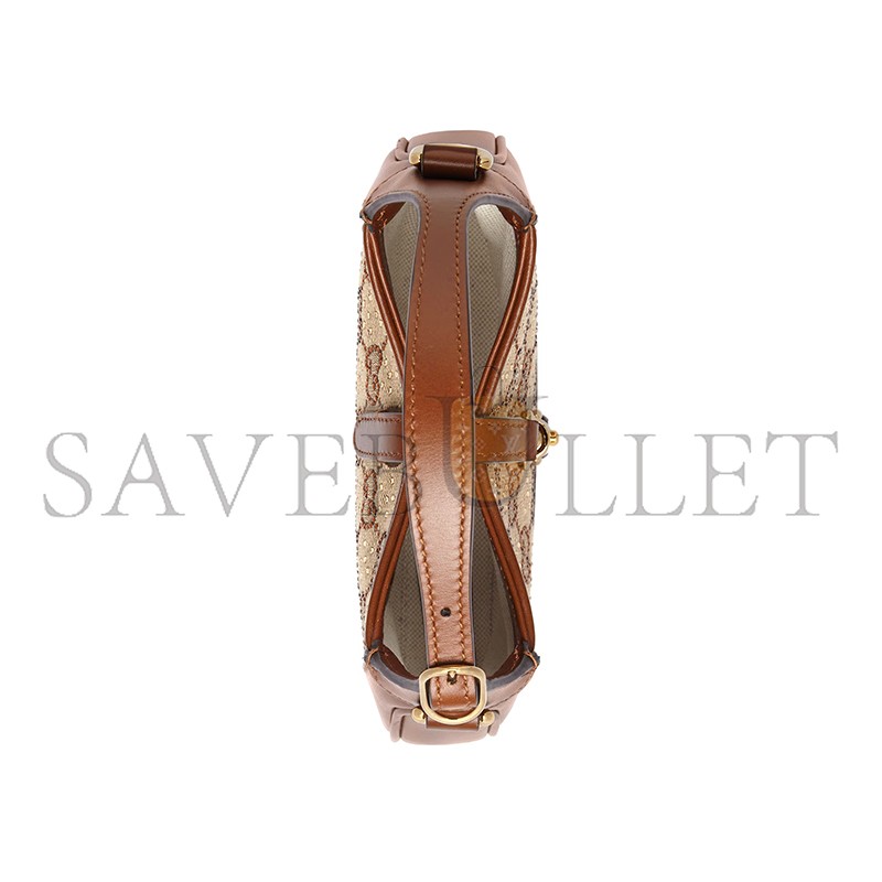 GUCCI JACKIE 1961 CRYSTALS MINI BAG ‎675799 (19*13*3cm)