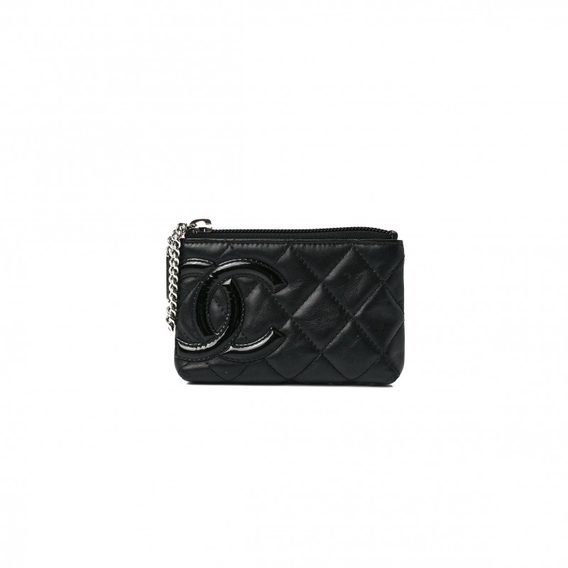CHANEL MASTER CAMBON KEY POUCH BLACK 1259291 (13*8*3cm)