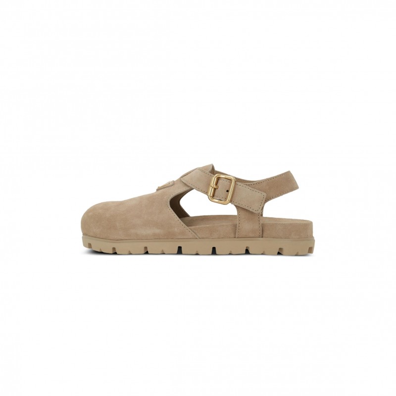 PRADA SUEDE SANDALS 