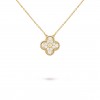 VAN CLEEF VINTAGE ALHAMBRA PENDANT18K YELLOW GOLD, DIAMOND VCARA45300