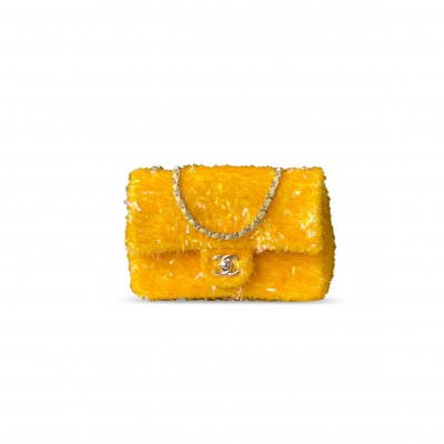 CHANEL RECTANGULAR MINI FLAP BAG 296367 (20*12*6cm)