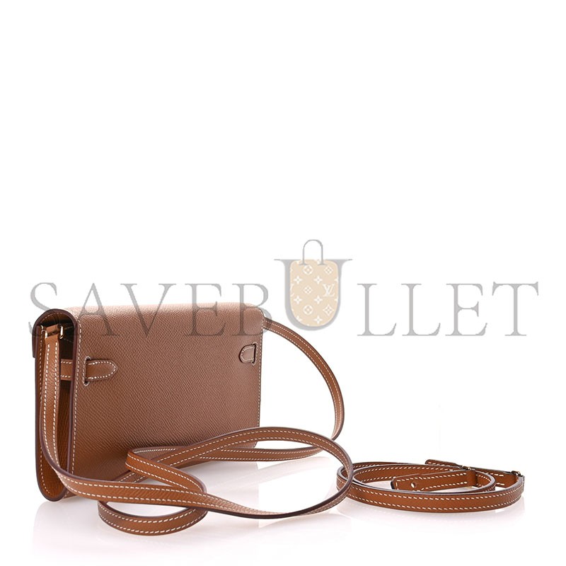 HERMES MASTER KELLY CLASSIQUE TO GO WALLET H080253CC76 (19.7*11.5*1.5cm)