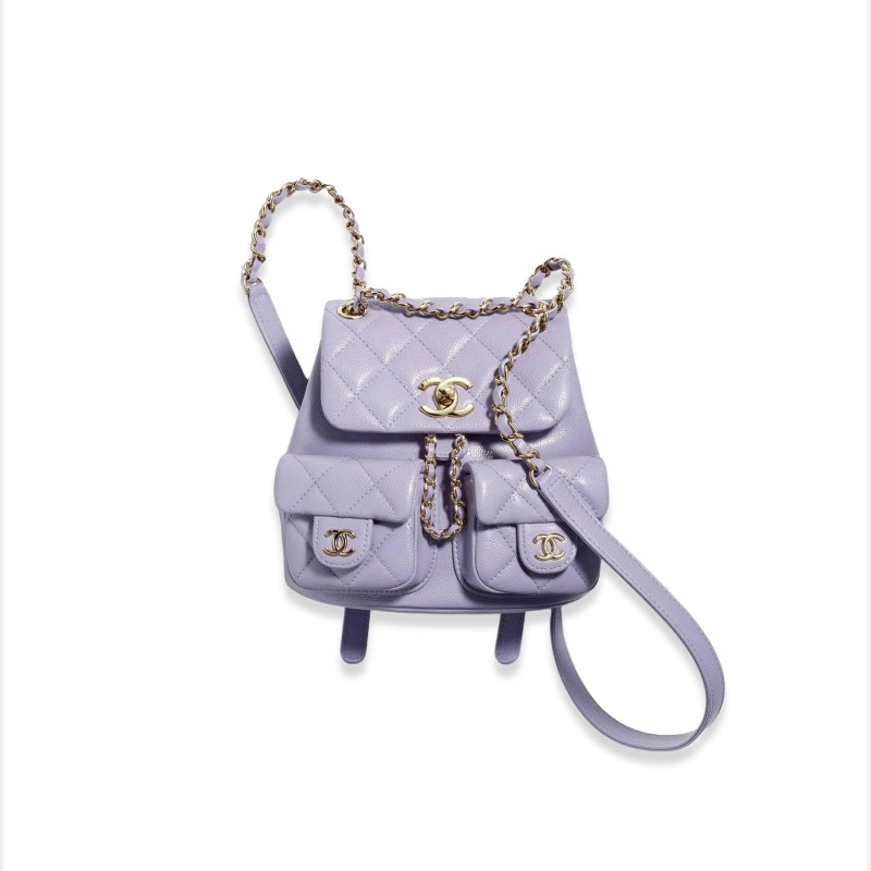 CHANEL MASTER SMALL 24A DUMA BACKPACK AS3787 (17.5*16.5*10cm)