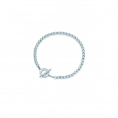 TIFFANY TOGGLE BEAD BRACELET IN STERLING SILVER, 4 MM 31406501 TIFFANY TOGGLE BEAD BRACELET IN STERLING SILVER, 4 MM 31406501