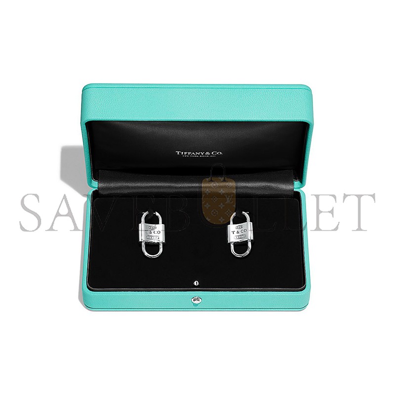 TIFFANY 1837™ LARGE DOUBLE LOCK DROP EARRINGS 73247659