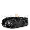 CHANEL MASTER SEQUIN MINI RECTANGULAR FLAP BLACK AS3523 (20*12*9cm)