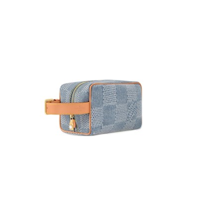 LOUIS VUITTON MASTER DENIM LOCKER DOPP KIT N40753 (23*13*12cm)