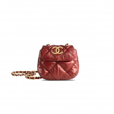 CHANEL MINI PUFF SQUARE FATTY (15.5*14*3cm) CHANEL MINI PUFF SQUARE FATTY (15.5*14*3cm)
