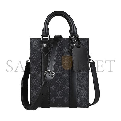 LOUIS VUITTON SAC PLAT MINI ECLIPSE BLACK M46453 (22*19*7cm) LOUIS VUITTON SAC PLAT MINI ECLIPSE BLACK M46453 (22*19*7cm)