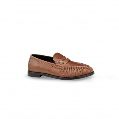 YSL LE LE LOAFER SUPPLE IN SHINY LEATHER 766876 YSL LE LE LOAFER SUPPLE IN SHINY LEATHER 766876