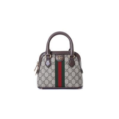 GUCCI OPHIDIA GG MINI TOP HANDLE BAG 772216 (20.5*17.5*7.5cm)