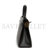 HERMÈS MASTER KELLY SELLIER 20 BLACK CHEVRE CHAMKILA PALLADIUM HARDWARE 2963547 (20*11*6cm)