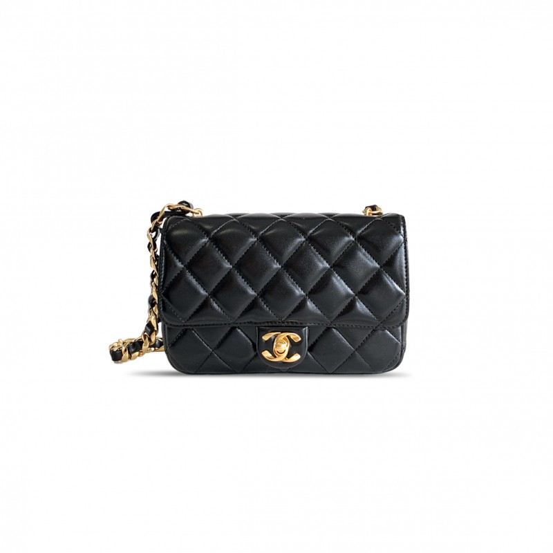 CHANEL MASTER 24B CLASSIC THICK WALLET ON CHAIN FLAP BAG 2974801 (20*13*4.5cm)