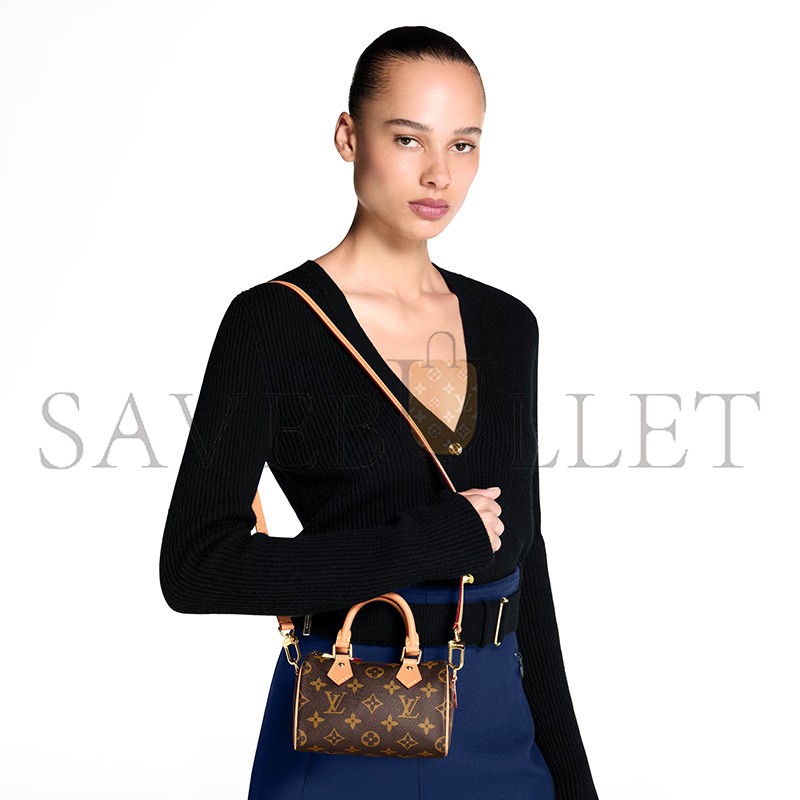 LOUIS VUITTON NANO SPEEDY M81085 (16*10*7.5cm)