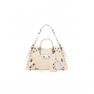 BALENCIAGA NEO CAGOLE CITY SHOULDER BAG 700451210B09518 (38.9*24.9*17cm)