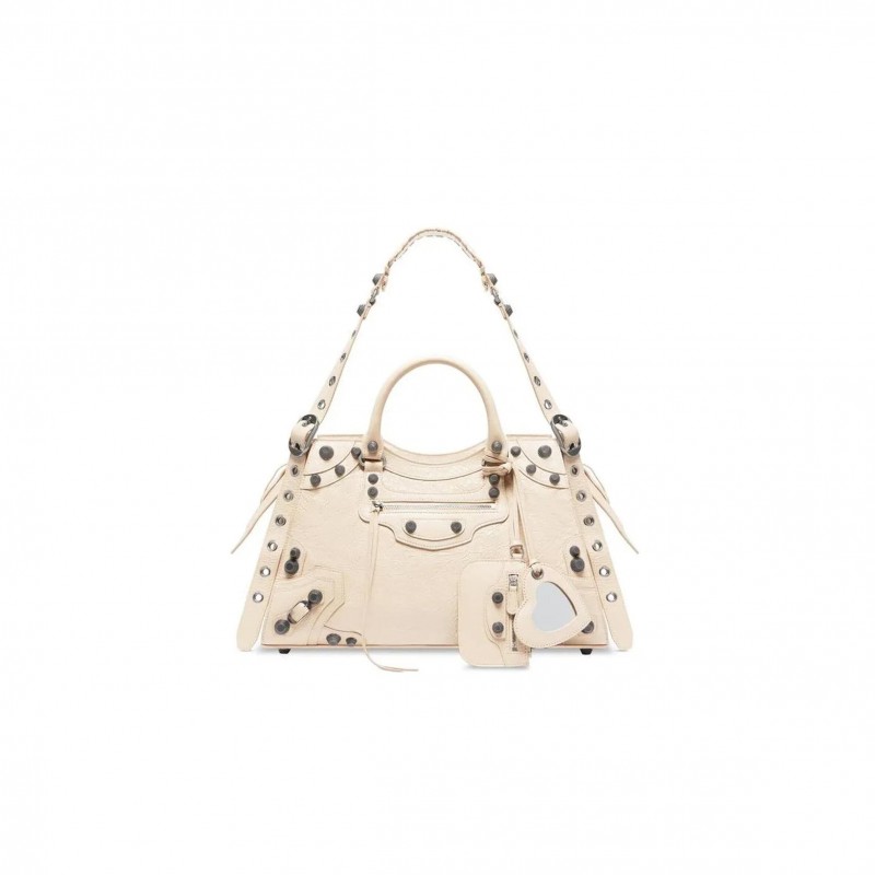 BALENCIAGA NEO CAGOLE CITY SHOULDER BAG 700451210B09518 (38.9*24.9*17cm)