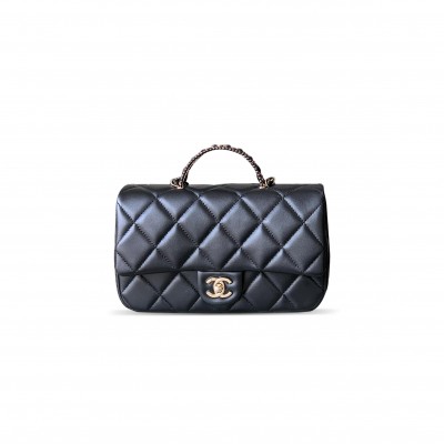 CHANEL WELDING FLAP PEARL PACK AS5368 (25*14*9cm)