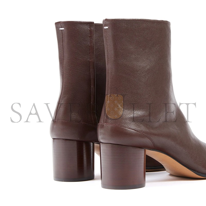 MAISON MARGIELA TABI LEATHER ANKLE BOOTS 23908925