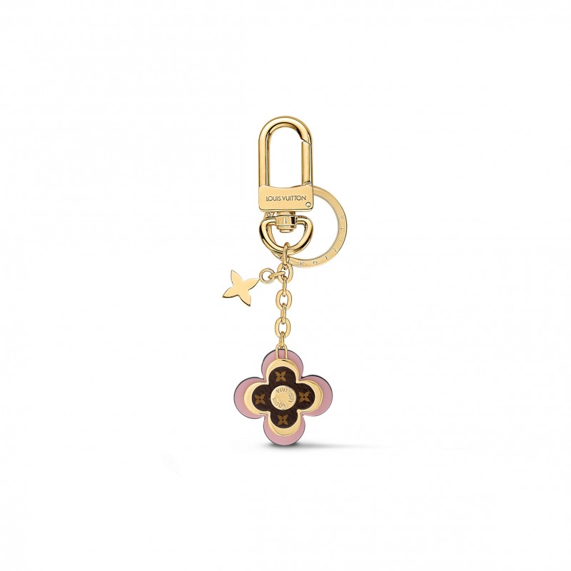LOUIS VUITTON BLOOMING FLOWERS BB BAG CHARM AND KEYCHAIN M63085
