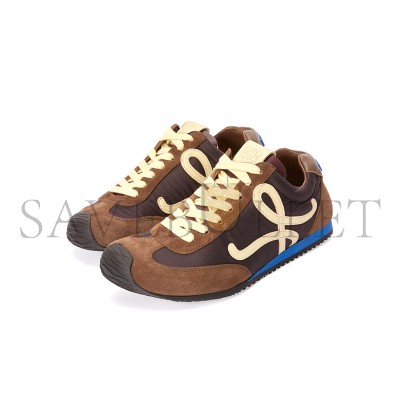 LOEWE BALLET RUNNER 2.0 IN NYLON AND CALFSKIN MBR2282X01