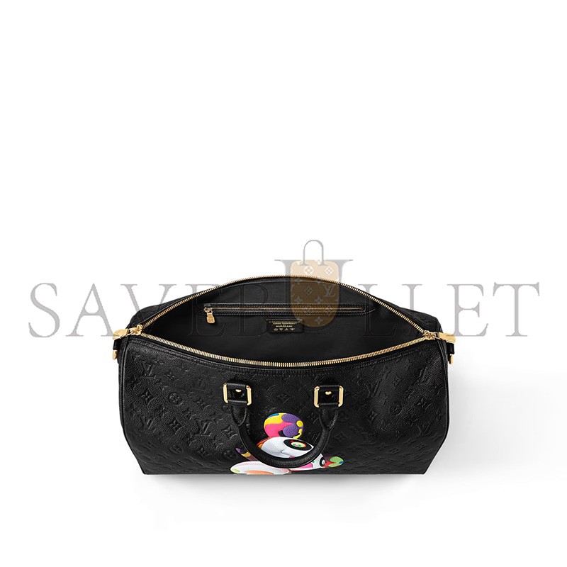 LOUIS VUITTON MASTER MURAKAMI LV X TM KEEPALL BANDOULIÈRE 45 M13761 (45*27*20cm) LOUIS VUITTON MASTER MURAKAMI LV X TM KEEPALL BANDOULIÈRE 45 M13761 (45*27*20cm)