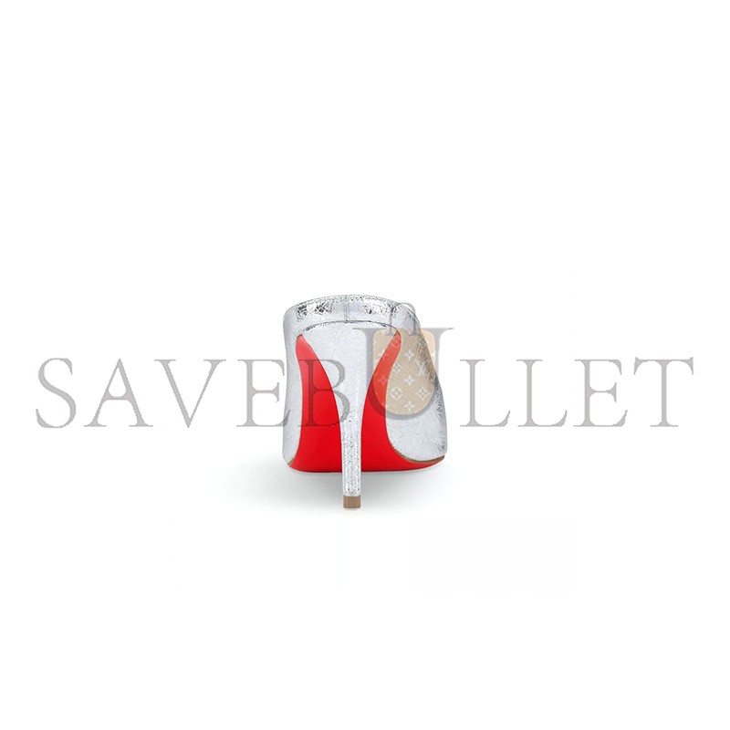 CHRISTIAN LOUBOUTIN MISS Z SLIMIMULE LEATHER 80 MM MULES 446940
