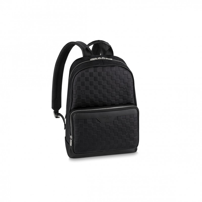LOUIS VUITTON MASTER CAMPUS BACKPACK DAMIER INFINI LEATHER BLACK N40094 (39*30*13cm)