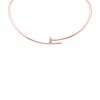 CARTIER COLLIER TORQUE JUSTE UN CLOU, MODELLO PICCOLO, DIAMANTI REF.N7424419