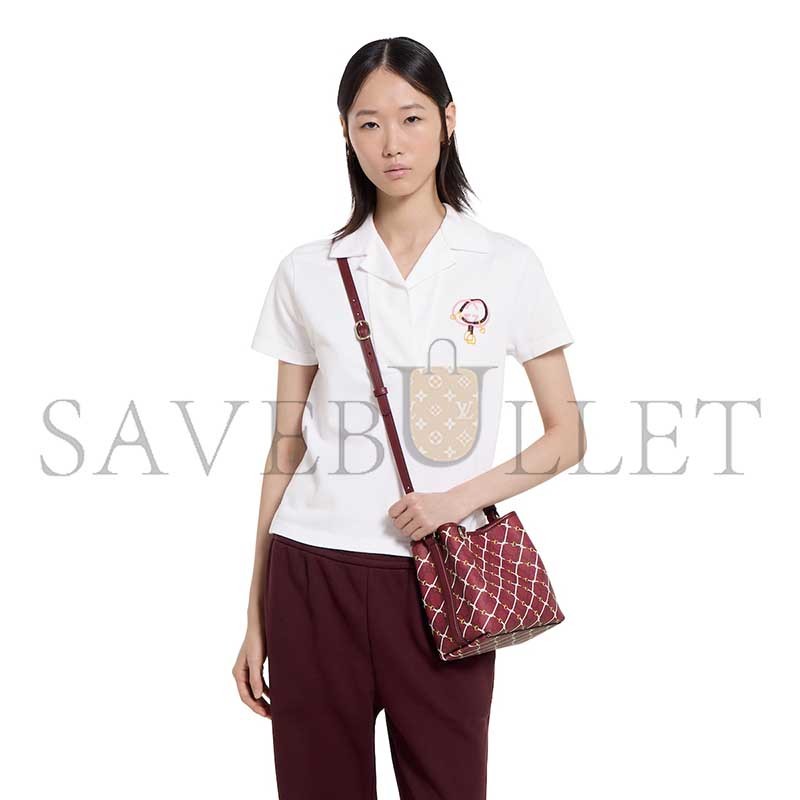 GUCCI GG EMBLEM SMALL BUCKET BAG 815118 (19*18*11cm) GUCCI GG EMBLEM SMALL BUCKET BAG 815118 (19*18*11cm)