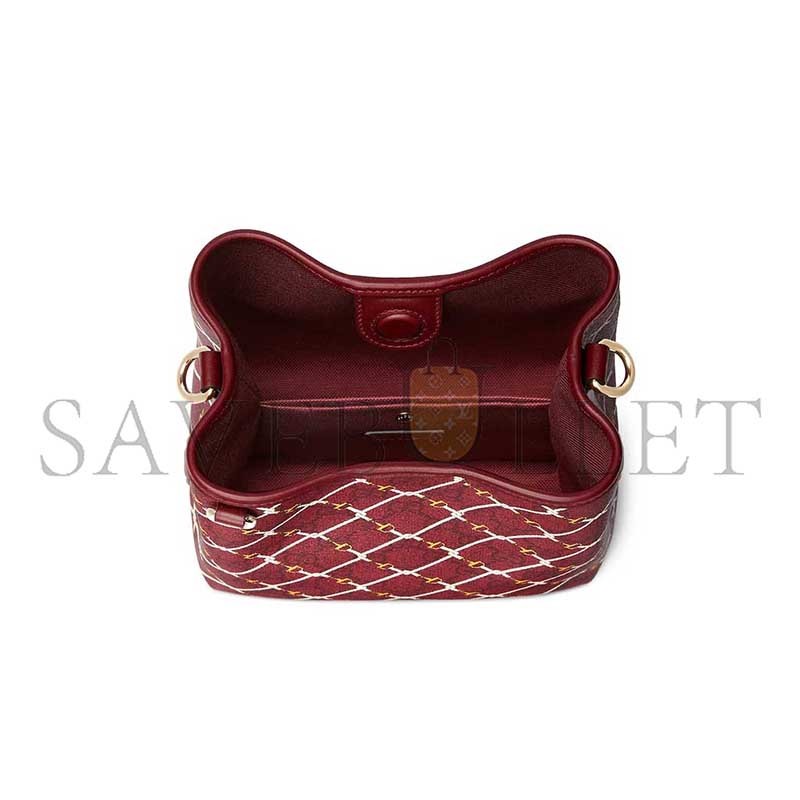 GUCCI GG EMBLEM SMALL BUCKET BAG 815118 (19*18*11cm) GUCCI GG EMBLEM SMALL BUCKET BAG 815118 (19*18*11cm)