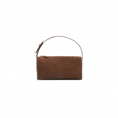 THE ROW 90'S BEIGE SUEDE BAG W1281L28DSTPD (19*10*7cm)