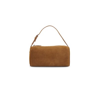 THE ROW 90'S BLACK NUBUCK BAG (19*10*7cm) 
