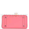 HERMES BIRKIN 25 ROSE AZALEE SWIFT PALLADIUM HARDWARE (25*20*13cm)
