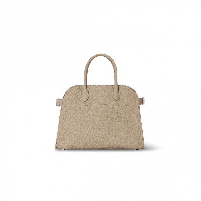 THE ROW SOFT MARGAUX 12 BAG IN LEATHER W1586L133DTPL (30*23*19cm) THE ROW SOFT MARGAUX 12 BAG IN LEATHER W1586L133DTPL (30*23*19cm)