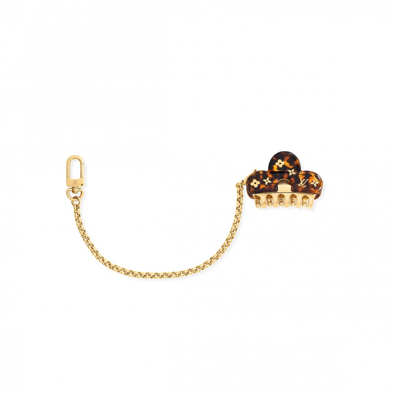 LOUIS VUITTON LV HAIR CLIP HANDBAG CHARM M02911