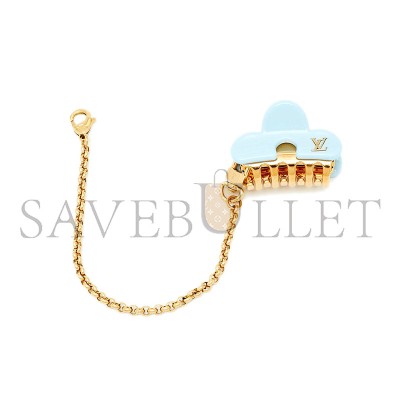 LOUIS VUITTON LV HAIR CLIP HANDBAG CHARM M02868 LOUIS VUITTON LV HAIR CLIP HANDBAG CHARM M02868
