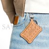 LOUIS VUITTON LV BISCUIT KEYCHAIN HANDBAG CHARM M02547 LOUIS VUITTON LV BISCUIT KEYCHAIN HANDBAG CHARM M02547