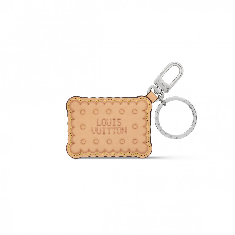 LOUIS VUITTON LV BISCUIT KEYCHAIN HANDBAG CHARM M02547 LOUIS VUITTON LV BISCUIT KEYCHAIN HANDBAG CHARM M02547