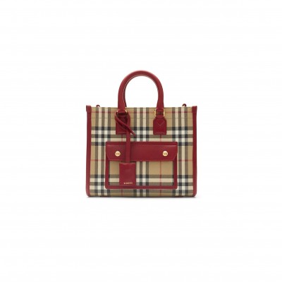 BURBERRY MINI FREYA TOTE 81162811 (23*19*8cm)