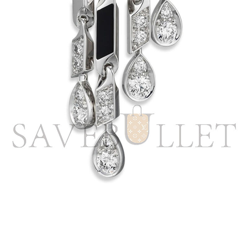 CARTIER PANTHÈRE DE EARRINGS SMALL MODEL PAVED REF. H8000780 CARTIER PANTHÈRE DE EARRINGS SMALL MODEL PAVED REF. H8000780