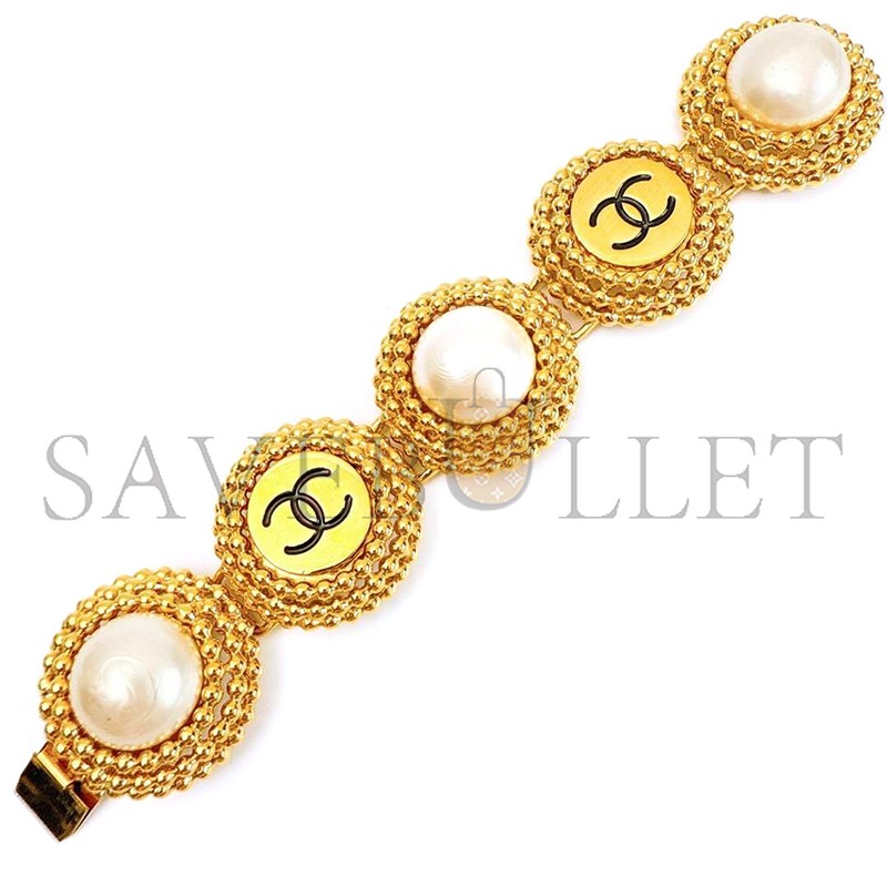 CHANEL PEARL RING