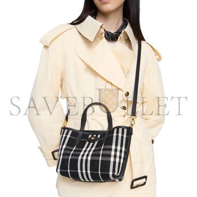 BURBERRY MINI REVERSIBLE BLOOMSBURY TOTE 81196291 (22*20*10cm) BURBERRY MINI REVERSIBLE BLOOMSBURY TOTE 81196291 (22*20*10cm)