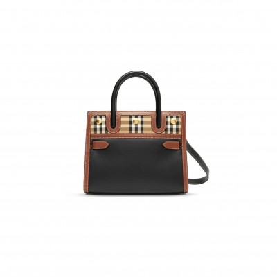 BURBERRY MINI SHOULDER CROSSBODY AND HANDBAG 80252661 (26*20*13.5 cm)