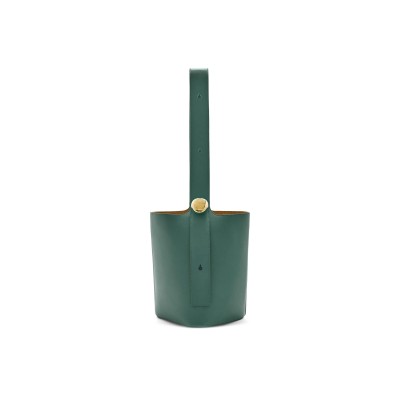LOEWE MEDIUM PEBBLE BUCKET IN SMOOTH CALFSKIN AANBBBWX01 (28*24.5*23.5cm)
