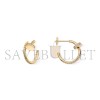 CARTIER JUSTE UN CLOU HOOP EARRINGS SMALL MODEL PAVED REF. B8301430 CARTIER JUSTE UN CLOU HOOP EARRINGS SMALL MODEL PAVED REF. B8301430